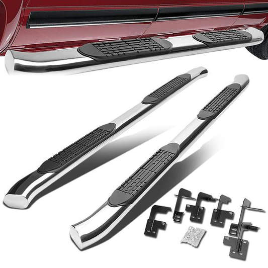 ESTRIBOS 4" - OVAL - 19-20 DODGE RAM 1500 - EXTENDED CAB - SILVER