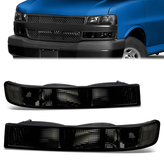 CUARTOS LUZ SMOKE- 03-14 CHEVROLET EXPRESS 1500 / 03-23 CHEVROLET EXPRESS 2500 / 03-23 CHEVROLET EXPRESS 3500 / 09-22 CHEVROLET EXPRESS 4500 / 03-14 GMC SAVANA 1500 / 03-23 GMC SAVANA 2500 / 03-23 GMC SAVANA 3500 / 09-22 GMC SAVANA 4500