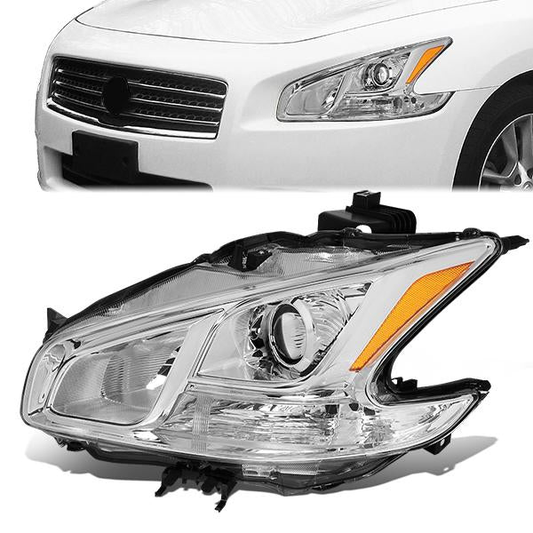 FAROS OE STYLE - 09-14 NISSAN MAXIMA W/ HALOGEN HEADLIGHTS - USES 9005 HIGH/H11 LOW BEAM BULBS - LEFT