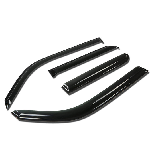PROTECTOR DE VENTANA WINDOW VISORS - 10-13 TOYOTA 4RUNNER - 4PCS - DARK SMOKE