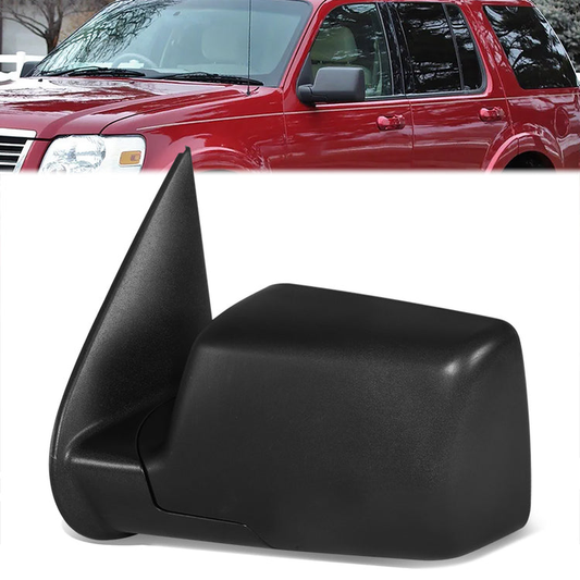 RETROVISOR MIRROR - OE STYLE - FORD EXPLORER 06-10 - WITH POWER WITH PUDDLE LIGHT - DRIVER SIDE - PAINT TO MATCH - BLACK