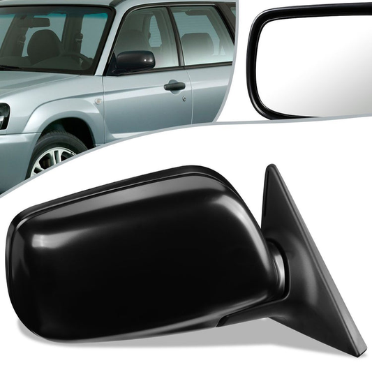 RETROVISOR MIRROR - OEM - 03-05 SUBARU FORESTER XS XT - POWERED - HEATED - TEXTURED - BLACK - RIGHT