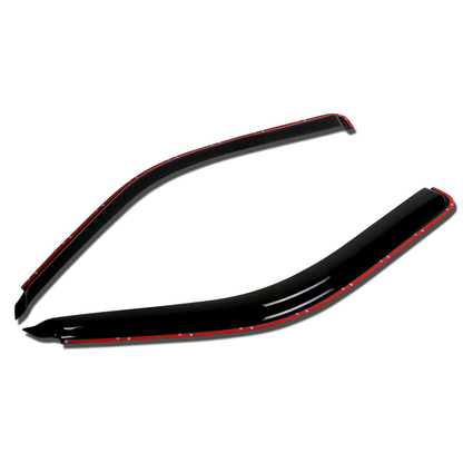 PROTECTOR DE VENTANA WINDOW VISORS - 91-94 MAZDA NAVAJO / 91-03 FORD EXPLORER - 2PCS - IN CHANNEL - DARK SMOKE