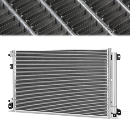 CONDENSADOR SUBARU B9 TRIBECA 2006-2007 / SUBARU TRIBECA 2008-2014 - ALUMINUM - SILVER