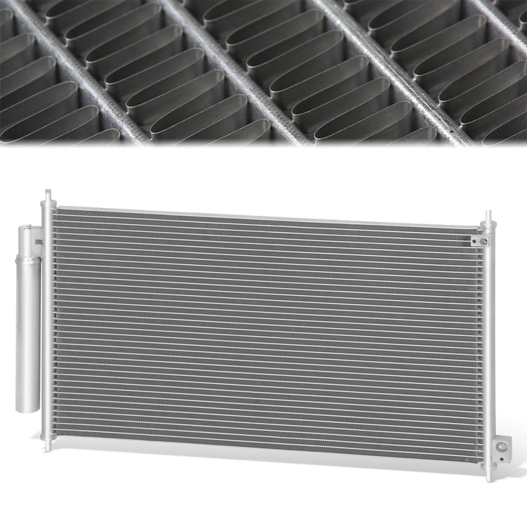 CONDENSADOR ACURA ILX 2017-2020 / HONDA CIVIC 2012-2015 - ALUMINUM - SILVER