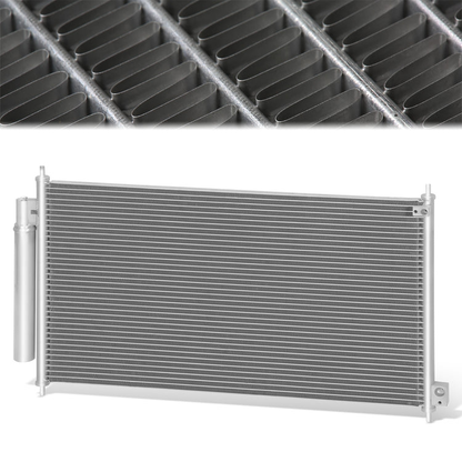 CONDENSADOR ACURA ILX 2017-2020 / HONDA CIVIC 2012-2015 - ALUMINUM - SILVER