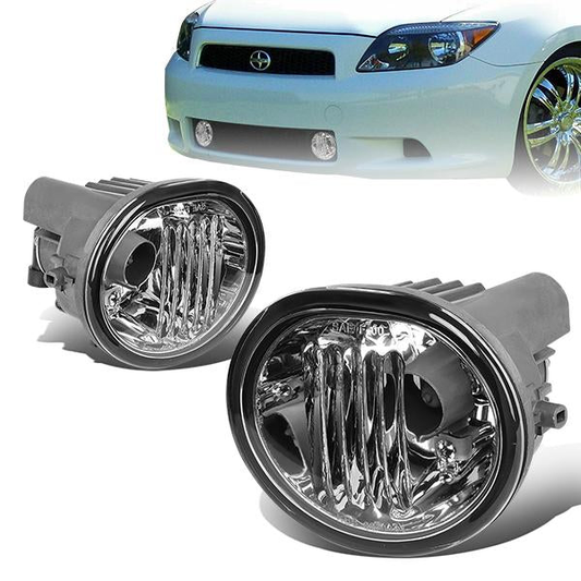 FAROS DE NIEBLA 03-08 TOYOTA MATRIX, PONTIAC VIBE / 04-10 TOYOTA TC W/ PT413-21050 GRILLE 2/4-DR - DOES NOT FIT 07-08 MATRIX XRS - NO SWITCH - 9006 BULB - CLEAR