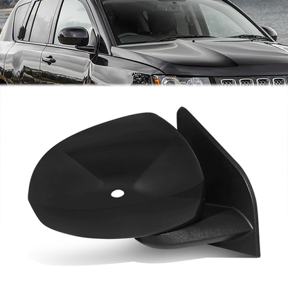 RETROVISOR MIRROR - OE STYLE - JEEP COMPASS 14-15 - WITH POWER WITH HEATED GLASS - PASSENGER SIDE - PAINT TO MATCH - BLACK