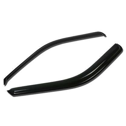 PROTECTOR DE VENTANA WINDOW VISORS - 99-16 FORD F-250, F-350, F-450, F-550 - 2PCS - SUPER DUTY - DARK SMOKE