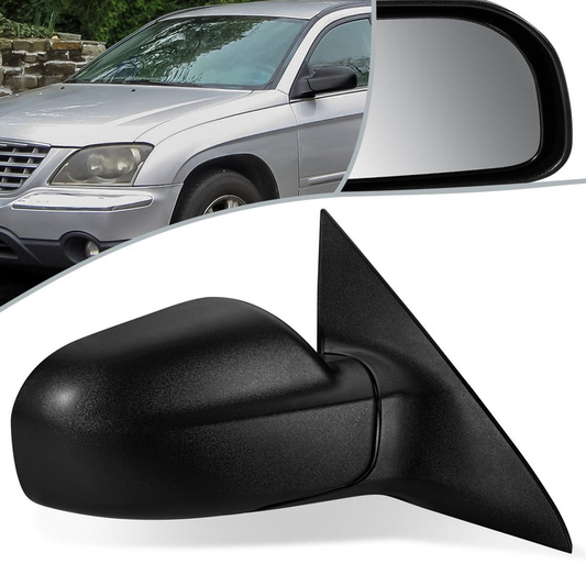 RETROVISOR MIRROR - OEM - 04-08 CHRYSLER PACIFICA - POWERED - HEATED - FOLDING - W/ TEXTURED BLACK - RIGHT