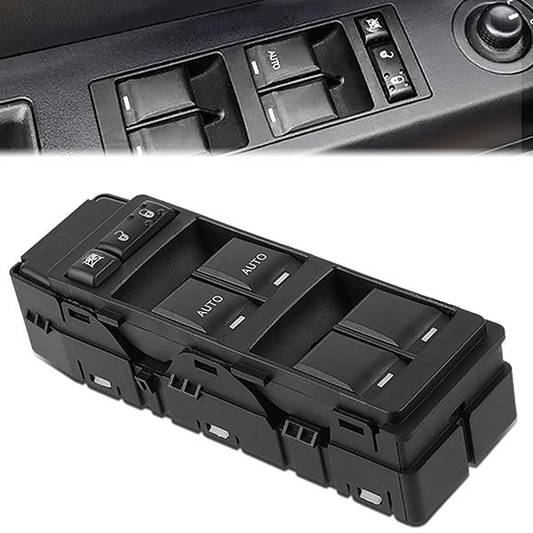INTERRUPTOR ELEVADOR ELECTRICO 11-14 CHRYSLER 200 SEDAN / 06-10 CHRYSLER 300 / 07-09 CHRYSLER ASPEN / 08-10 CHRYSLER CIRRUS / 07-10 CHRYSLER SEBRING SEDAN / 08-14 DODGE AVENGER / 06-10 DODGE CHARGER / 07-09 DODGE DURANGO / 06-08 DODGE MAGNUM / 06-10 JEEP
