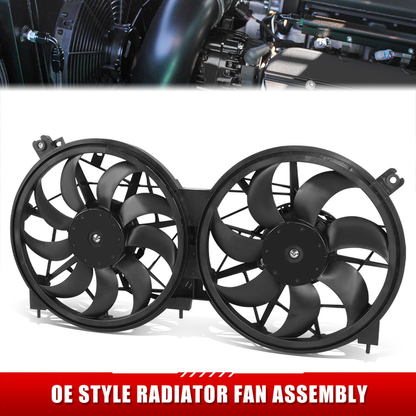 ABANICOS OE STYLE -DS MURNO '15-'18'19-ON RAD.COOLING FAN ASS'Y 15-18 (DUAL)