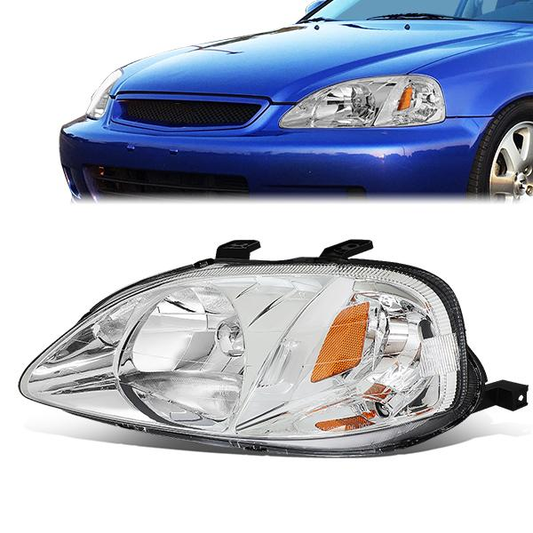 FAROS OE STYLE - 99-00 HONDA CIVIC - H4 HEADLIGHT / 1157A SIGNAL - LEFT
