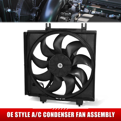 ABANICOS OE STYLE -SUBARU FORESTER 2014-2018 / SUBARU WRX 2015-2021 - FITS 2.0T, 2.5L NA