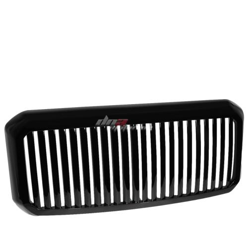 PARRILLA GRILLE - 11-16 FORD F-250 , F-350 , F-450 , F-550 - VERTICAL FENCE STYLE - ABS - GLOSSY - BLACK