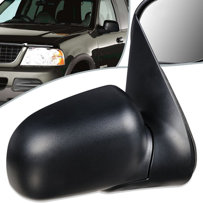 RETROVISOR MIRROR - OEM - 02-05 FORD EXPLORER / 02-05 MERCURY MOUNTAINEER - POWERED - TEXTURED - BLACK - RIGHT