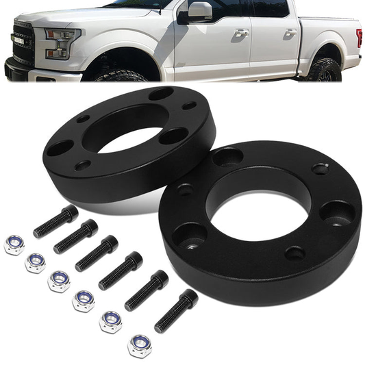 KIT ELEVACION 04-17 FORD F-150 - EXCLUDES RAPTOR MODELS - FRONT - 1.5" LIFT - STRUT TOP SPACER MOUNT