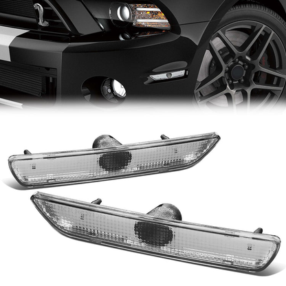 CUARTOS LUZ 10-14 FORD MUSTANG - CLEAR