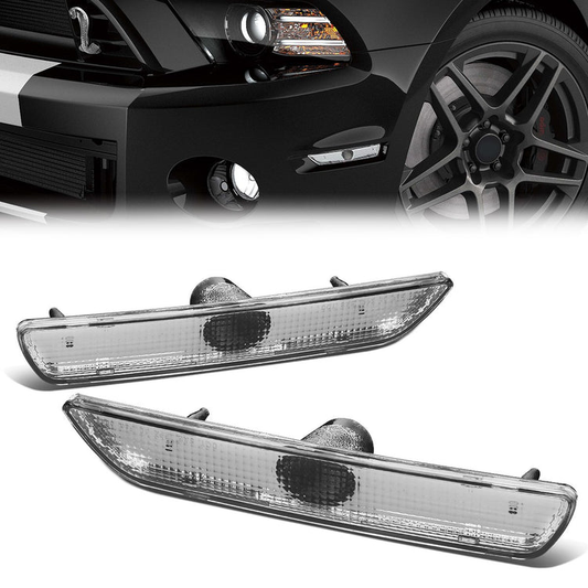CUARTOS LUZ 10-14 FORD MUSTANG - CLEAR