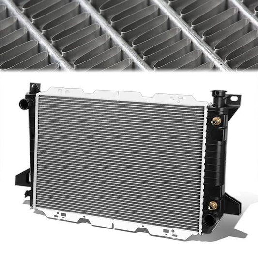 RADIADOR RADIATOR - OEM - 85-96 FORD F-150 F-250 F-350 4.9 / 85-92 FORD BRONCO 4.9 - FITS AUTOMATIC TRANSMISSION MODELS - DPI-1454