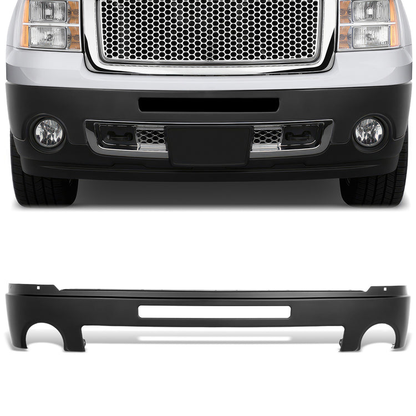DEFENSA 07-13 GMC SIERRA 1500 / 07-10 GMC SIERRA 2500 HD, 07-10 GMC SIERRA 3500 HD, WITH FOG LIGHT; WITH AIR INLET - BLACK