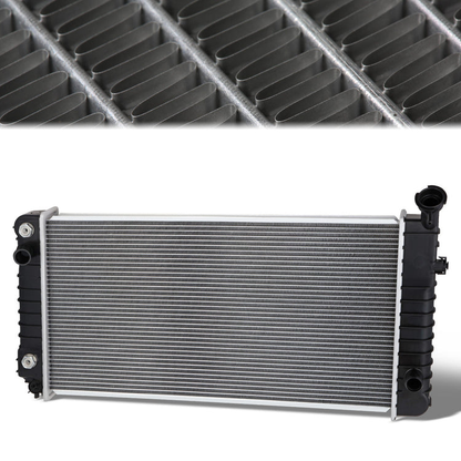 RADIADOR RADIATOR - OEM - 91-94 CHEVROLET LUMINA / 91-93 OLDSMOBILE CUTLASS SUPREME / 92-93 PONTIAC GRAND PRIX - FITS 3.1L, 3.4L W/ TRANSMISSION OIL COOLER ON DRIVER SIDE; W/O ENGINE OIL COOLER - DPI - 1216