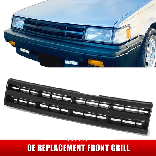 PARRILLA GRILLE - TY CORLA AE80/FX16 84-85/86-87/ GRILLE ASS'Y 86-87/ MAT-BLACK/ (DLX/LE) (4D)//PARTS.NO,TO1200117//OEM NO,5310112590