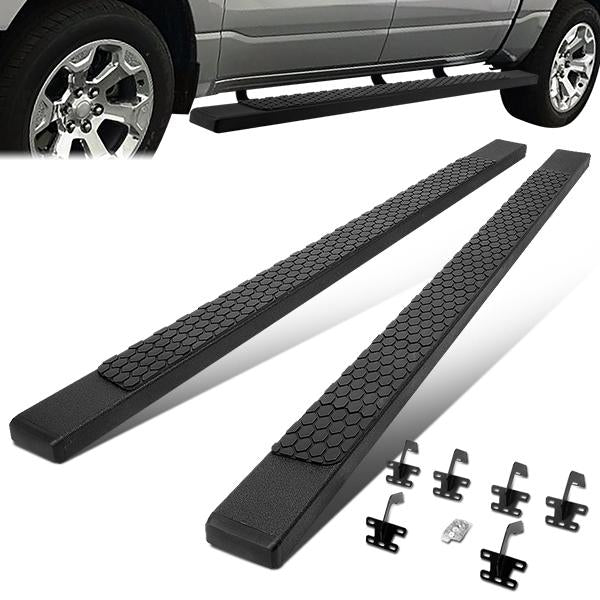 ESTRIBOS 5" - HONEYCOMB STEP PAD - 19-20 DODGE RAM 1500 - CREW CAB - BLACK
