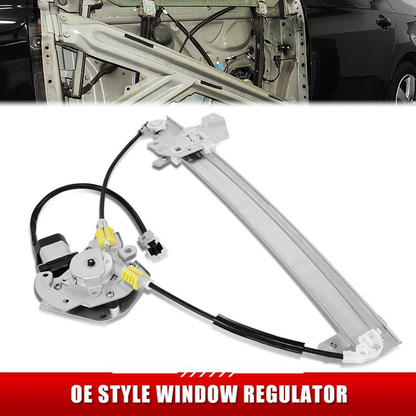 REGULADOR DE VENTANA WINDOW MOTORS & REGULATORS - MITSUBISHI GALANT 1999-2003 - METALLIC - BARE STEEL / PLASTIC