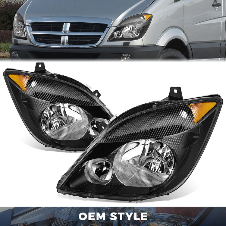 FAROS DODGE SPRINTER 2500 2007-2009 / DODGE SPRINTER 3500 2007-2009 / MERCEDES BENZ SPRINTER 2500 2010-2013 / MERCEDES BENZ SPRINTER 3500 2010-2013 / FREIGHTLINER SPRINTER 2500 2007-2009 / FREIGHTLINER SPRINTER 3500 2007-2009 - FITS MODELS WITH FACTORY