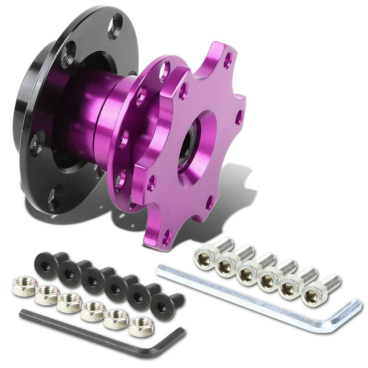 ADAPTADOR DE VOLANTE QUICK RELEASE - TYPE-2 - PURPLE