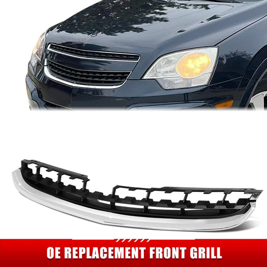 PARRILLA GRILLE - CV CPTVA SPORT '12-'15/ GRILLE ASS'Y/ LOWER MAT-BLACK/ W/CHROME BLACK MOULDING/ (LT|LTZ) (HOOD GRILLE)