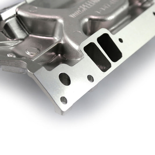 Chevy SBC 350 Vortec LowRise Aluminum Intake Manifold [Polished]