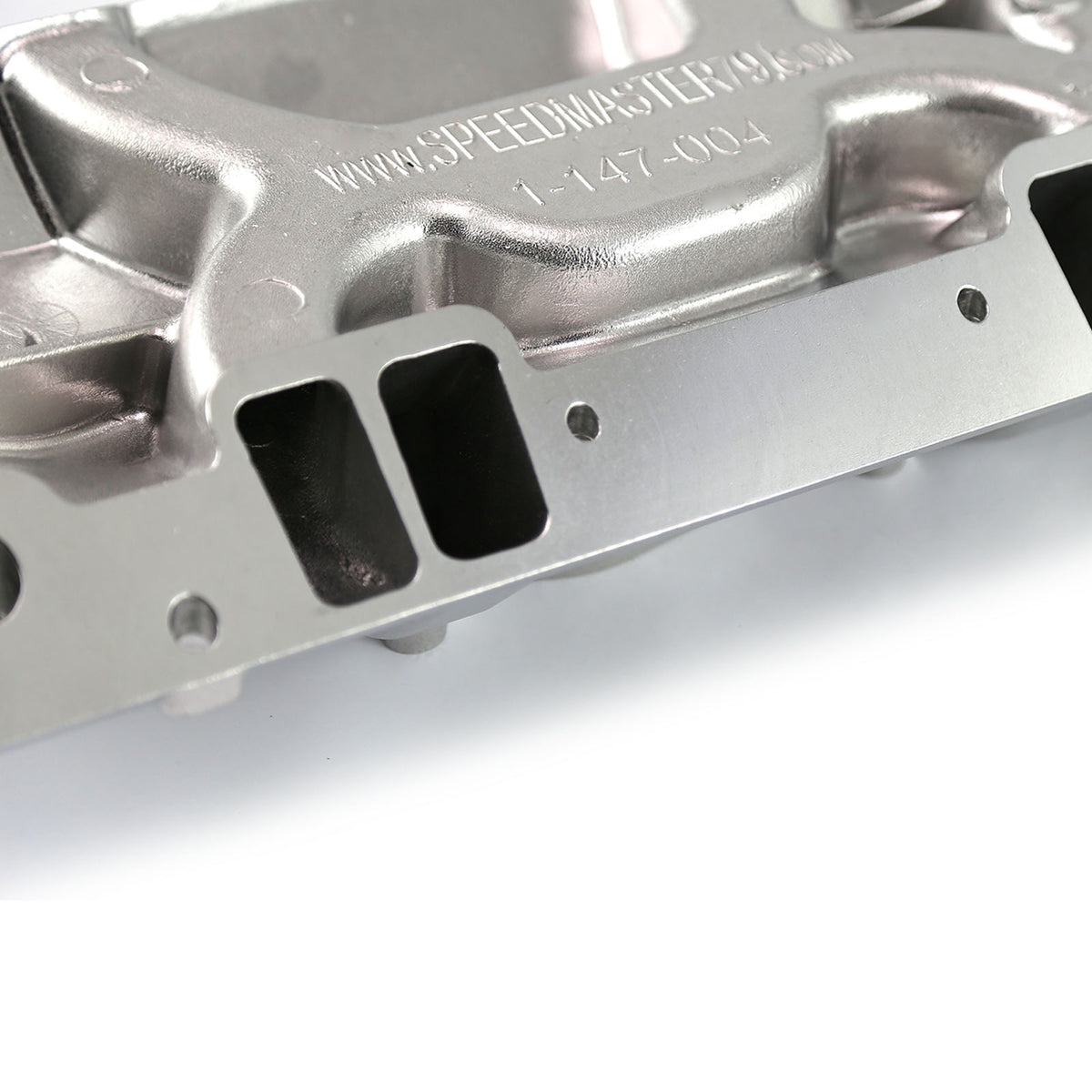 Chevy SBC 350 Vortec LowRise Aluminum Intake Manifold [Polished]