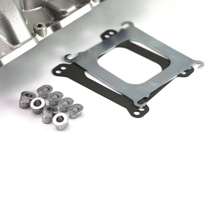 Chevy SBC 350 Vortec LowRise Aluminum Intake Manifold [Polished]