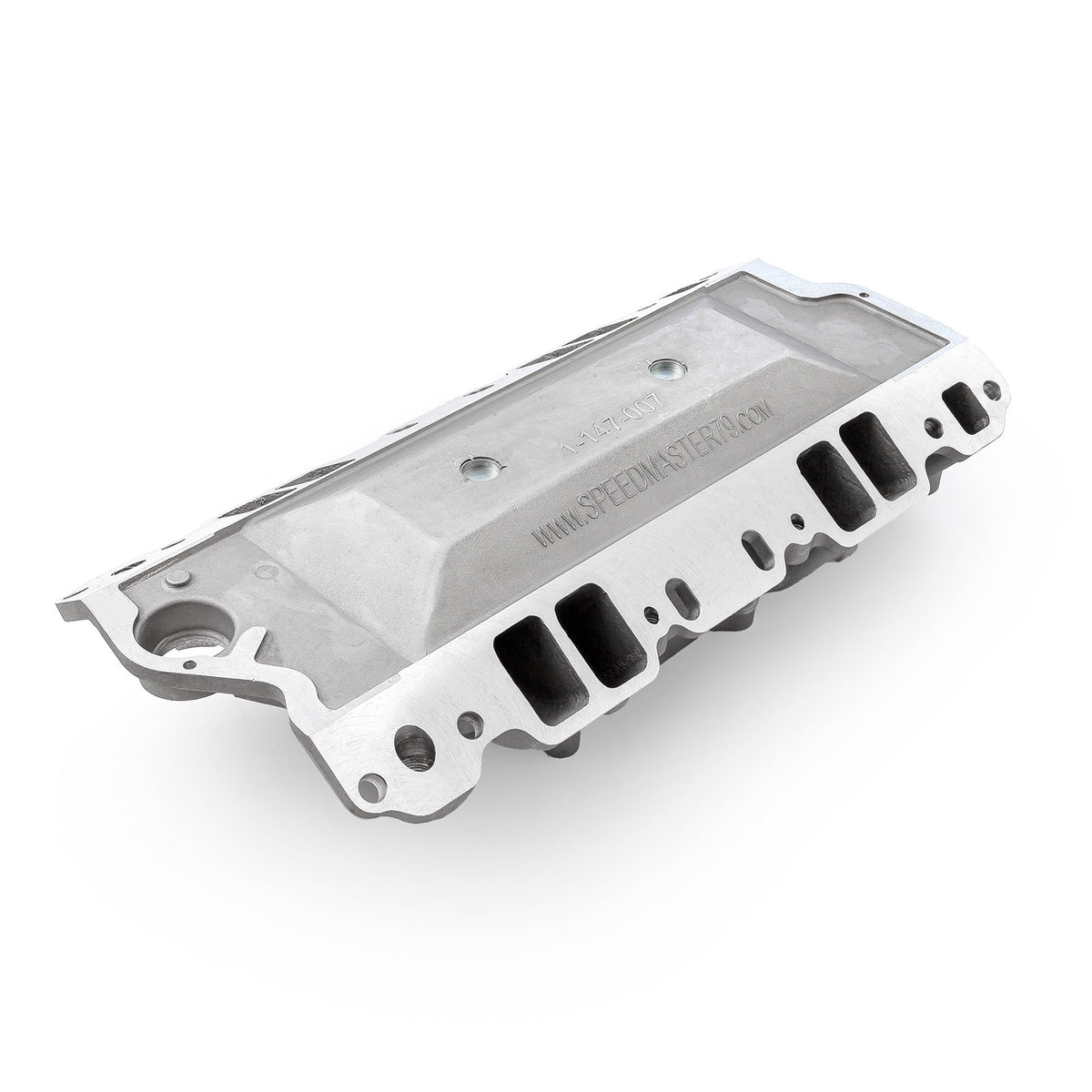 Chevy SBC 350 1957-95 MID-AIR™ MidRise Aluminum Intake Manifold [Satin]