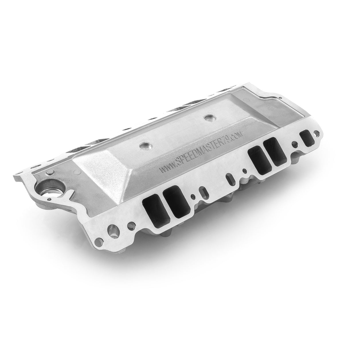 Chevy SBC 350 1957-95 MID-AIR™ MidRise Aluminum Intake Manifold [Polished]