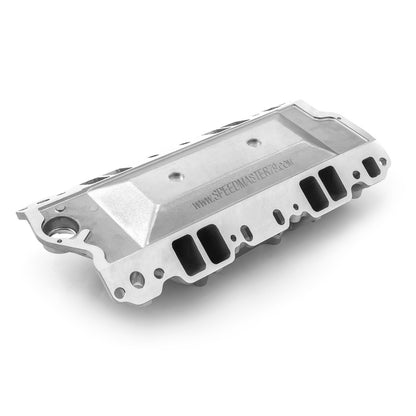 Chevy SBC 350 1957-95 MID-AIR™ MidRise Aluminum Intake Manifold [Polished]