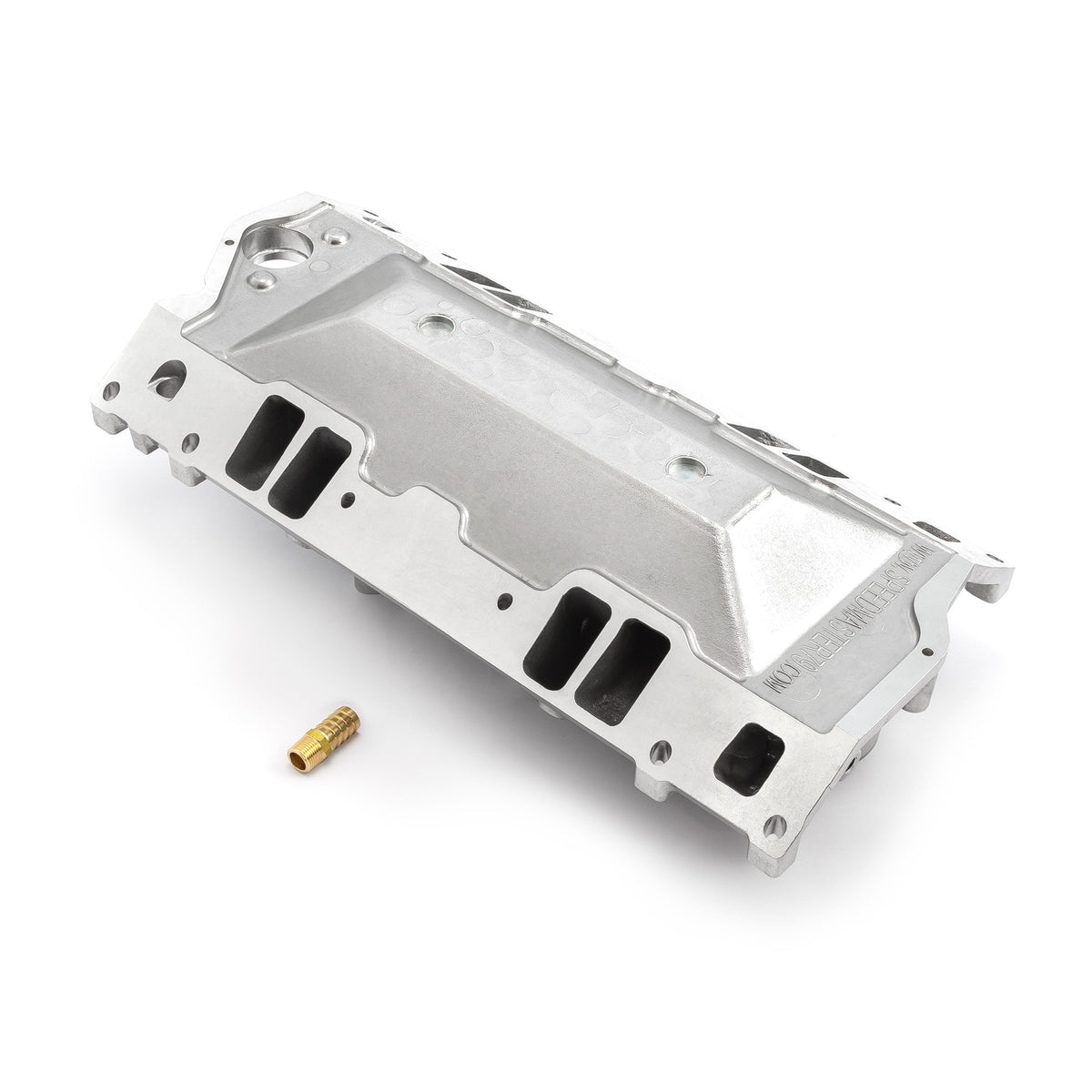 Chevy SBC 350 Vortec MID-AIR™ MidRise Aluminum Intake Manifold [Polished]