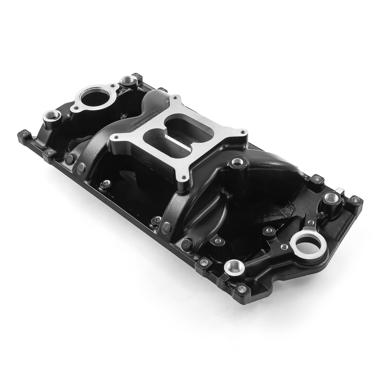 Chevy SBC 350 Vortec MID-AIR™ MidRise Aluminum Intake Manifold [Black]