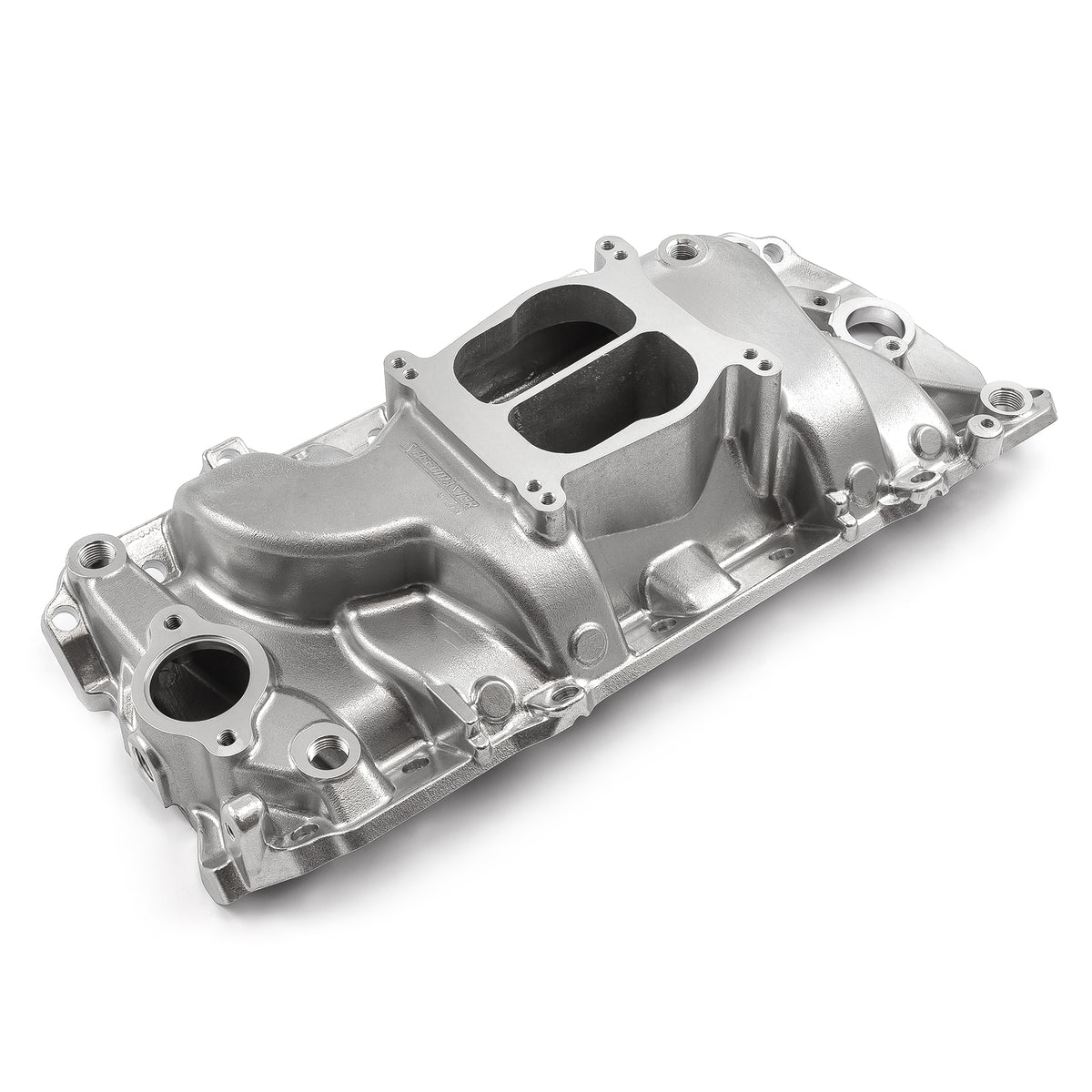 Chevy BBC 454 Oval Port LowRise Aluminum Intake Manifold [Polished]