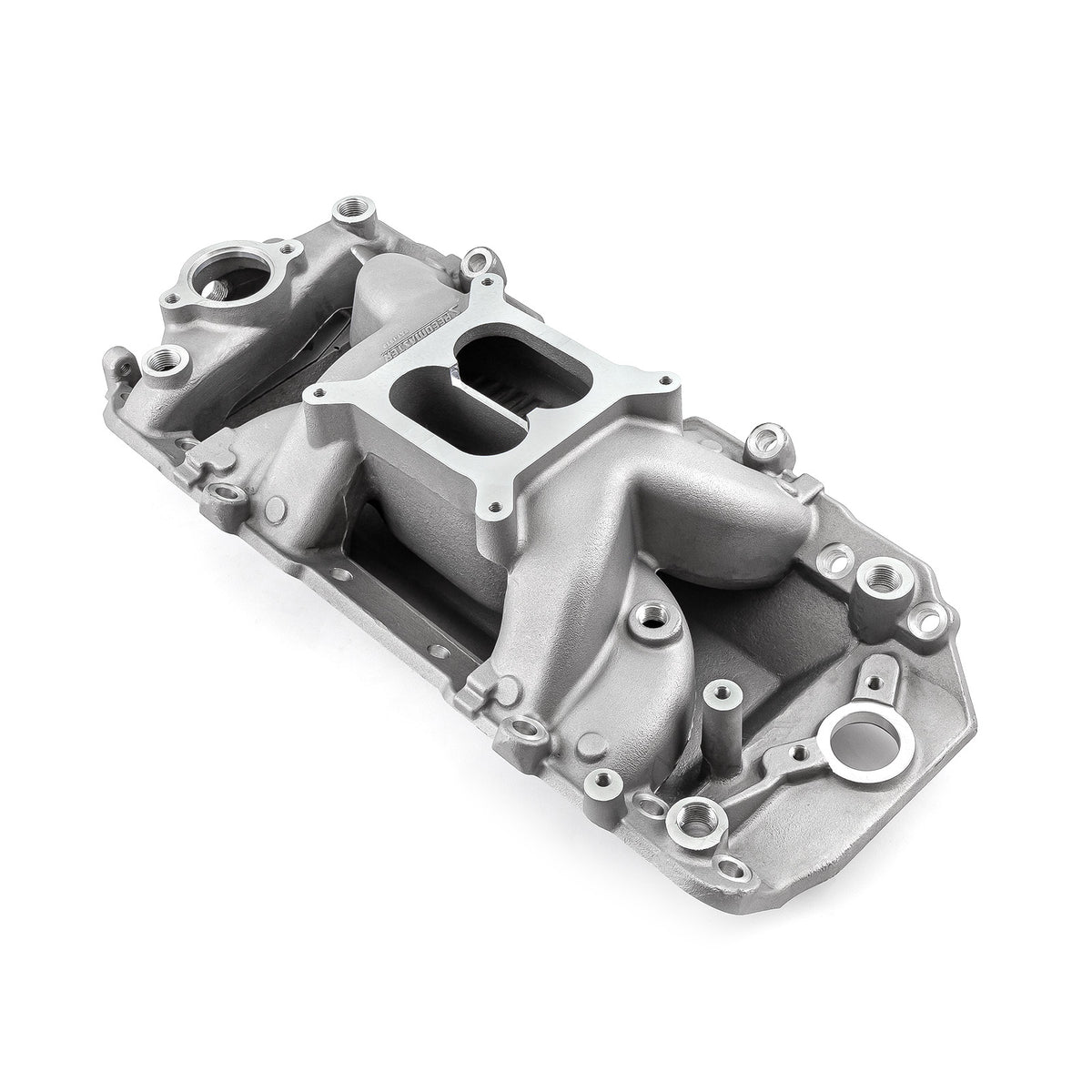 Chevy BBC 454 Oval Port MID-AIR™ MidRise Aluminum Intake Manifold [Satin]