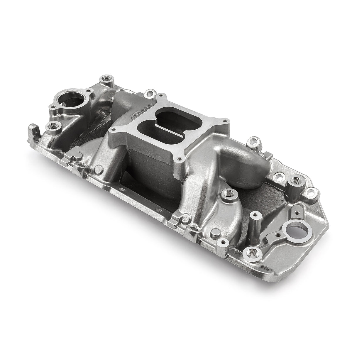 Chevy BBC 454 Oval Port MID-AIR™ MidRise Aluminum Intake Manifold [Polished]