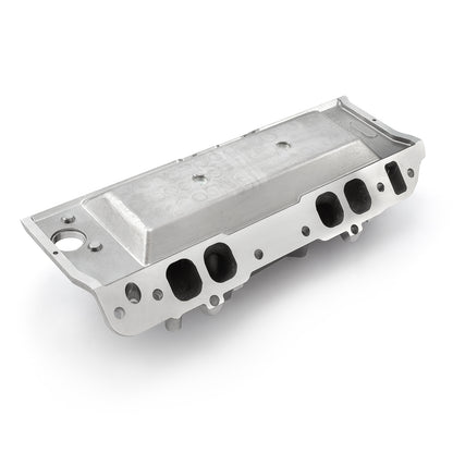 Chevy BBC 454 Oval Port MID-AIR™ MidRise Aluminum Intake Manifold [Polished]