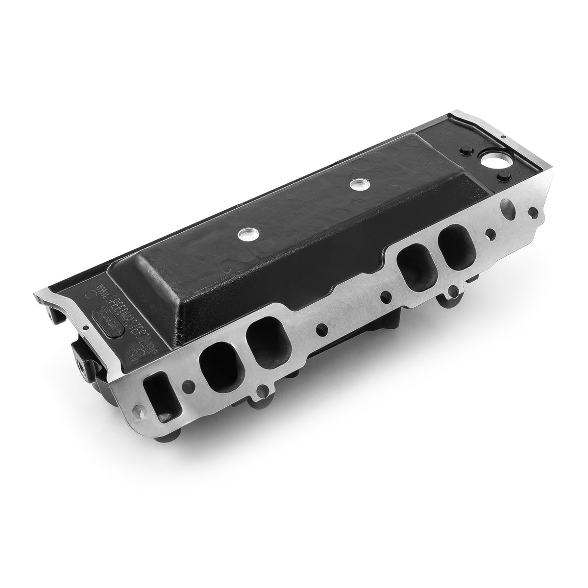 Chevy BBC 454 Oval Port MID-AIR™ MidRise Aluminum Intake Manifold [Black]