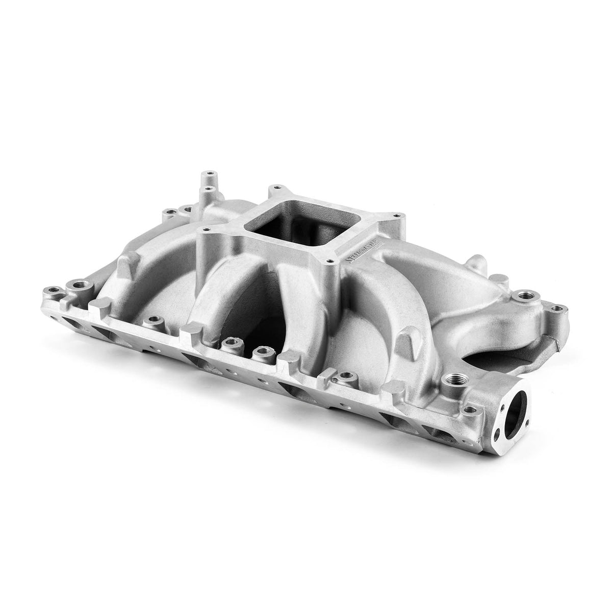 Ford 351W Windsor HiRise Aluminum Intake Manifold [Satin]