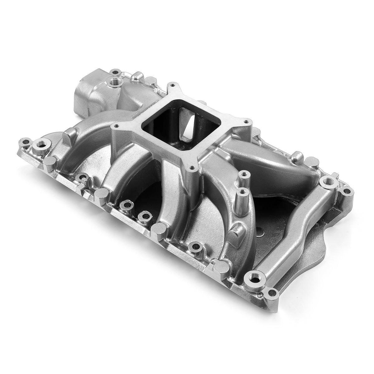 Ford 351W Windsor HiRise Aluminum Intake Manifold [Polished]
