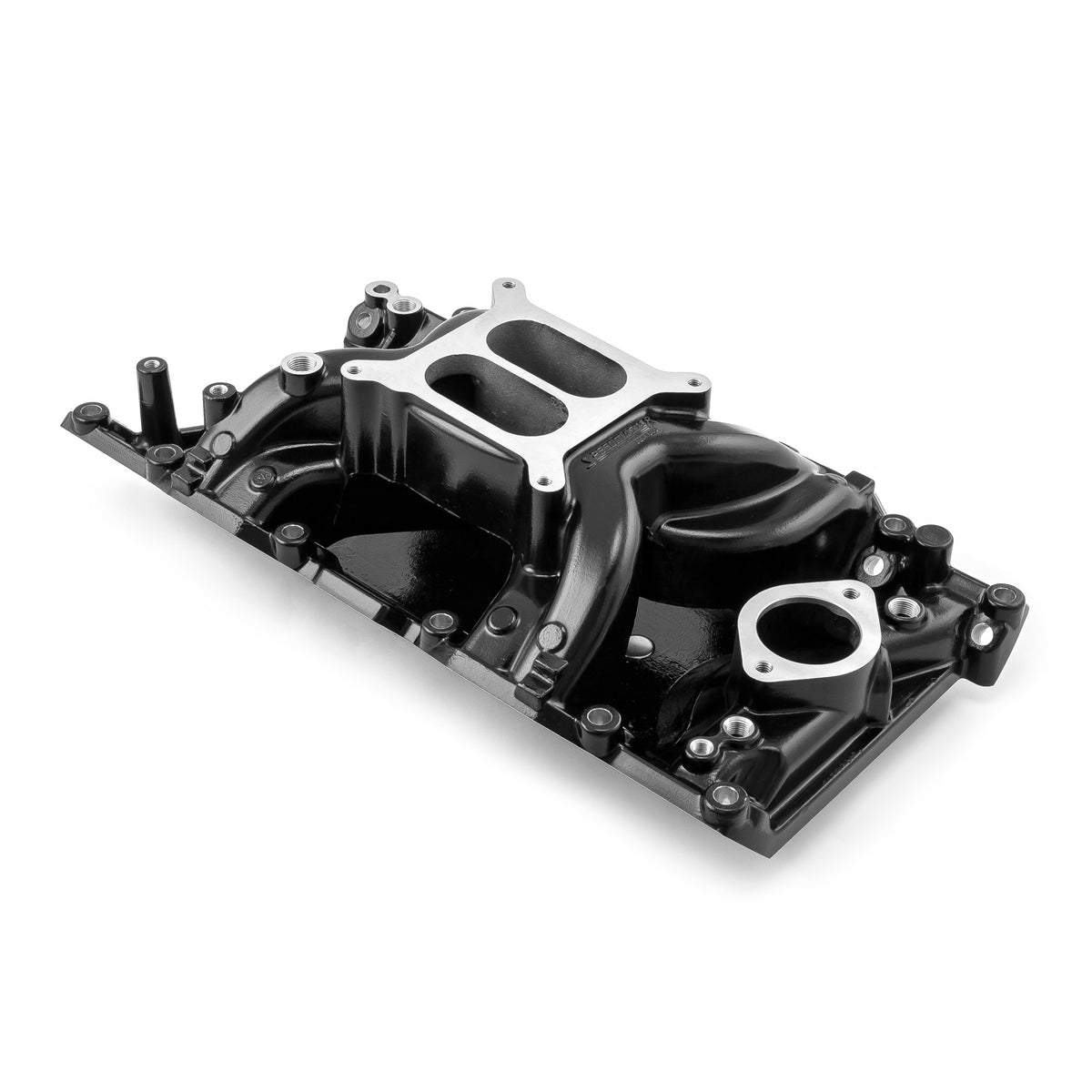 Mopar Chrysler Dodge SB 318 340 360 MID-AIR™ MidRise Aluminum Intake Manifold [Black]
