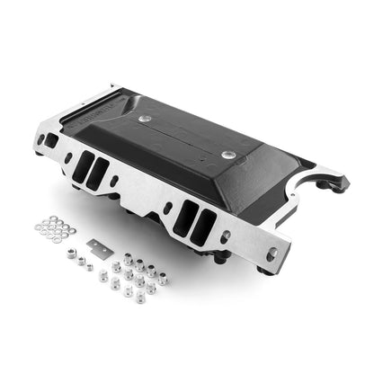 Mopar Chrysler Dodge SB 318 340 360 MID-AIR™ MidRise Aluminum Intake Manifold [Black]