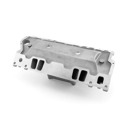 Chevy SBC 350 Vortec HiRise Aluminum Intake Manifold [Satin]